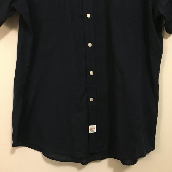 Izod Seaside Poplin 100% Cotton Button Down Shirt - Picture 4 of 15